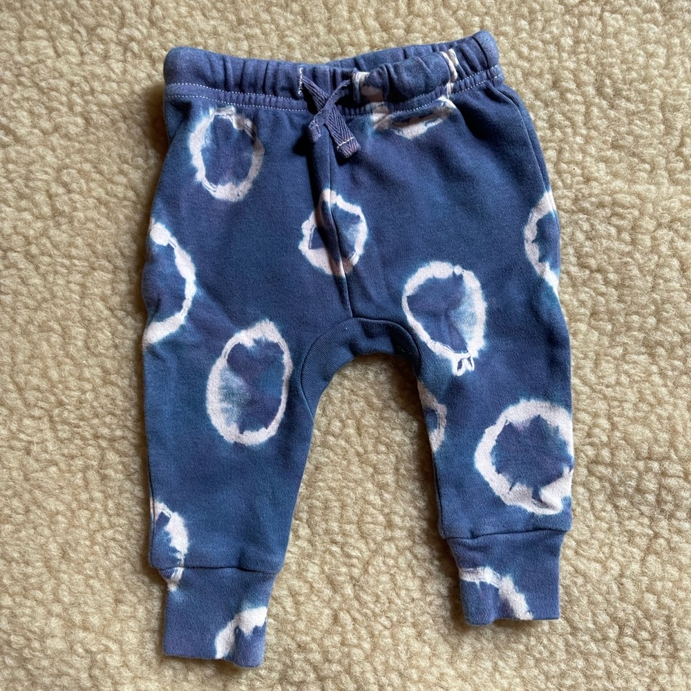 Hand dyed baby pants